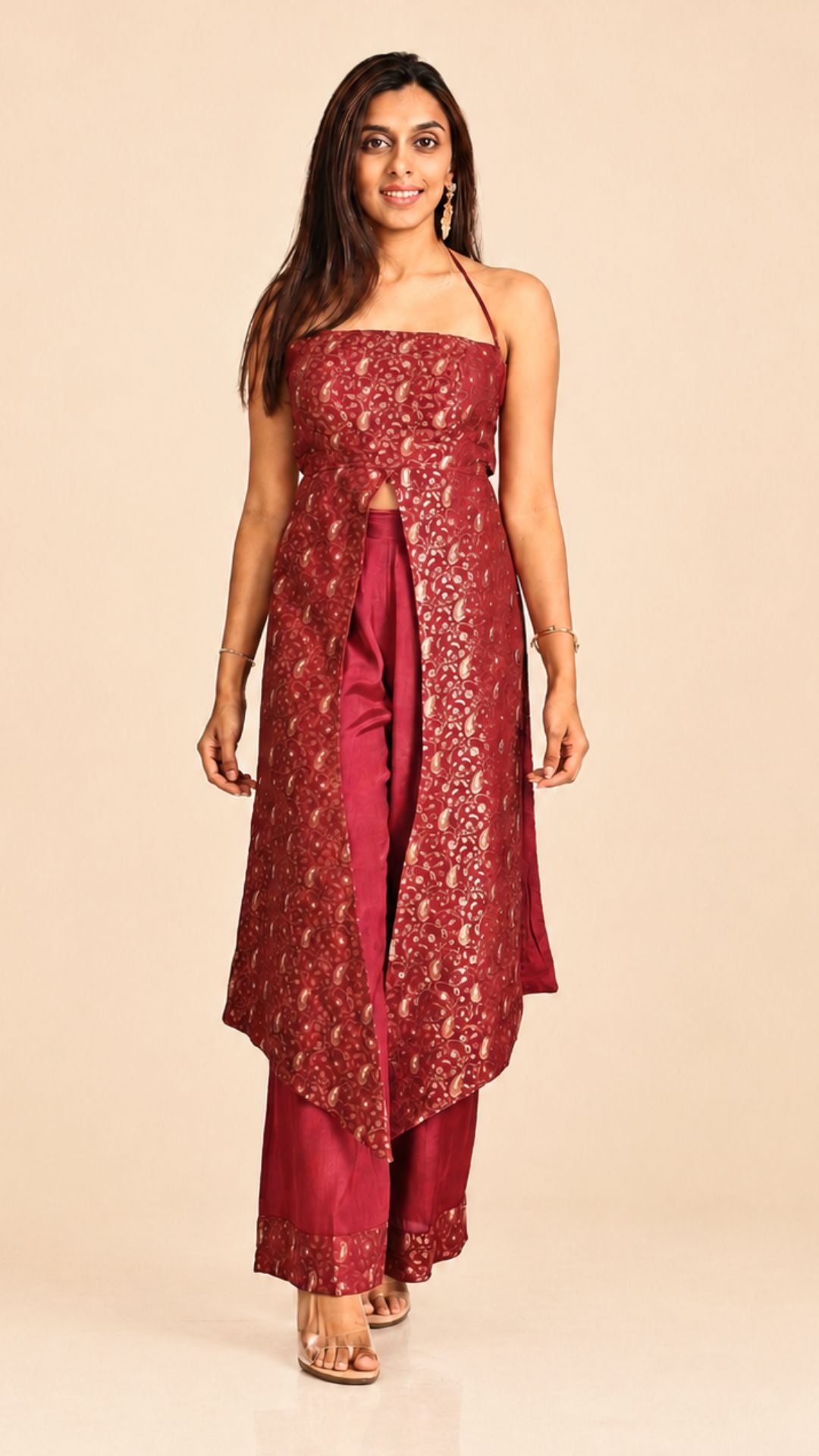 Halter Cape Co-ord Set