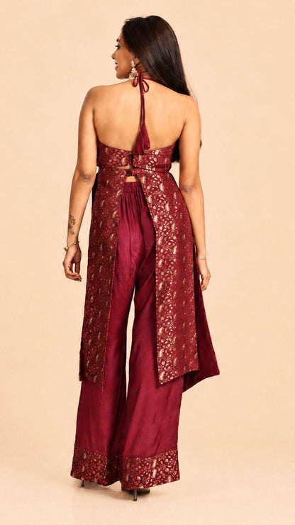 Halter Cape Co-ord Set